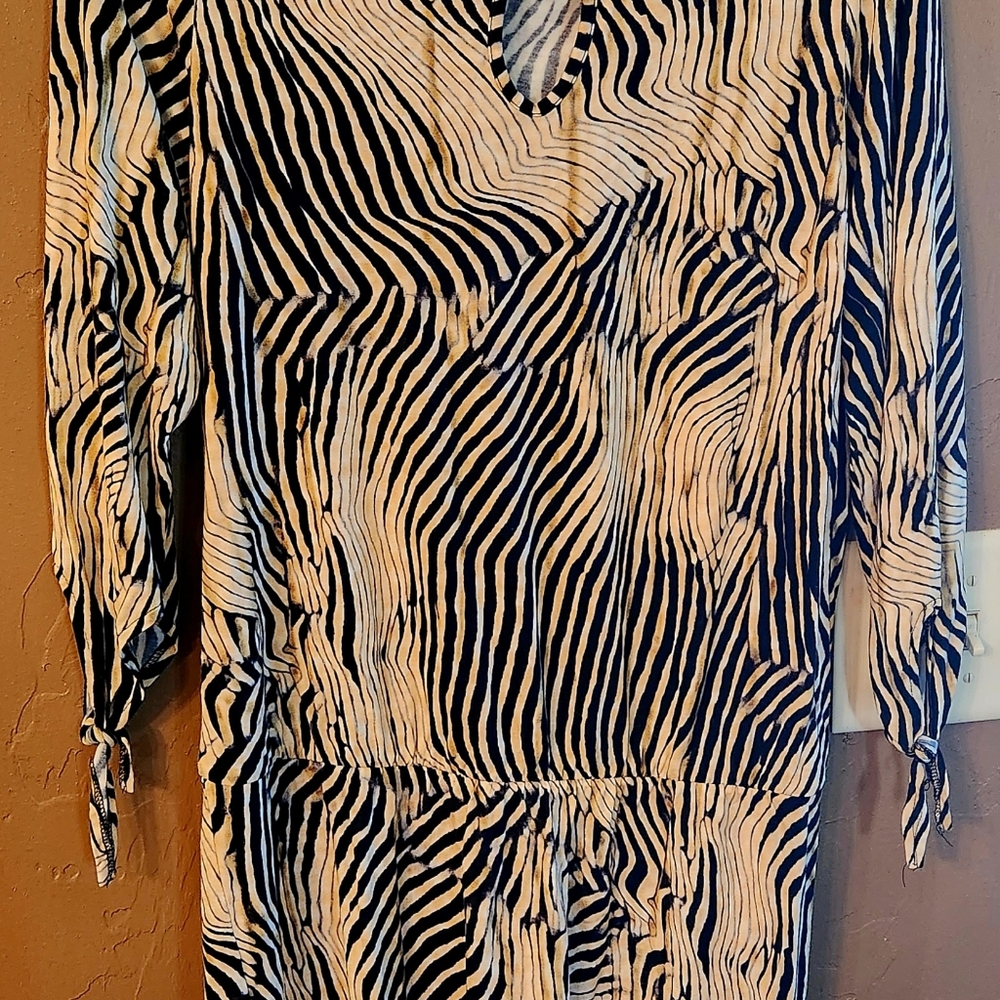 Tiger Print Summer Dress
